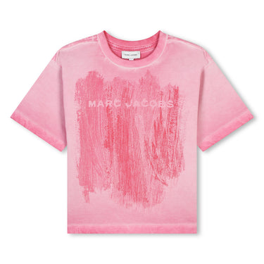 MARC JACOBS Playera para niña y adolescente rosa